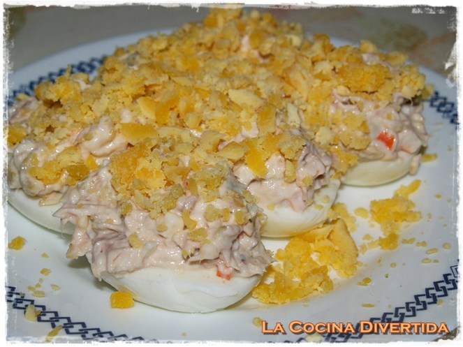 huevos rellenos