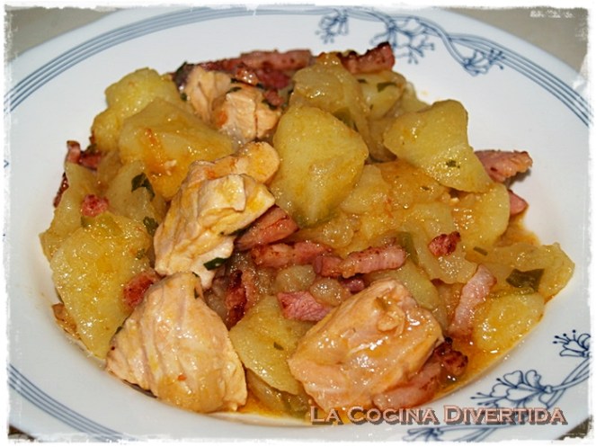 Marmitako de salmón