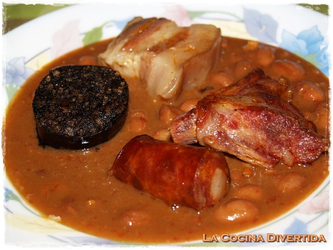 alubias rojas con sacramentos