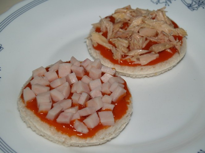 Mini pizzas