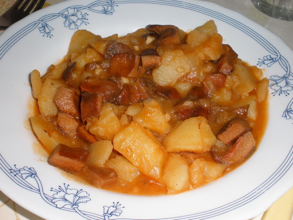 Patatas con Níscalos