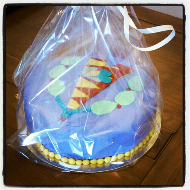 Tarta fondant Balonmano Valladolid 