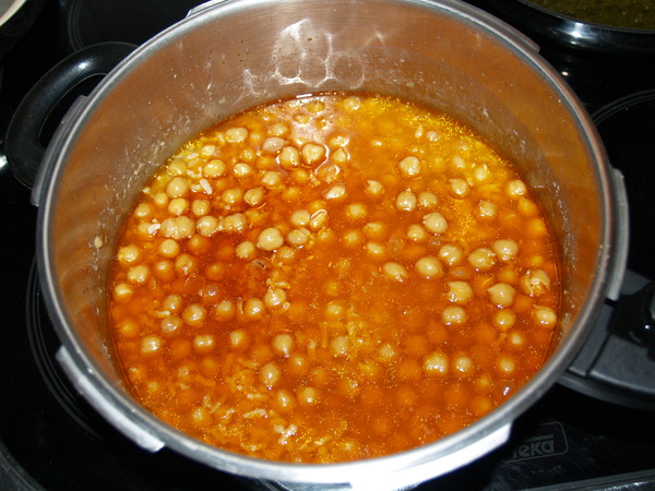 Garbanzos guisados