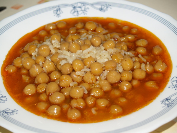 Garbanzos guisados