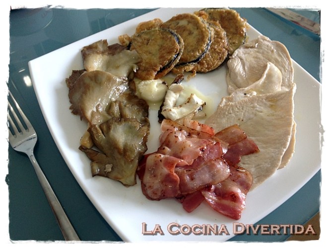 Plato combinado a la plancha