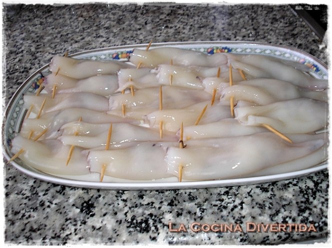 Chipirones en su tinta