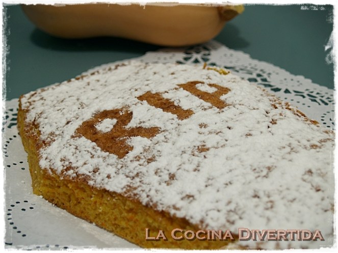 Bizcocho de calabaza de Halloween