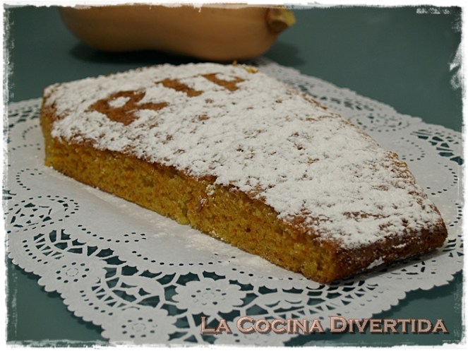 Bizcocho de calabaza de Halloween