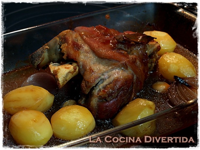 Codillo asado a la Paulaner #Oktoberfest