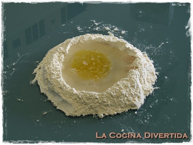 Masa de pizza casera