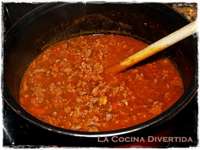 Salsa boloñesa o bolognesa