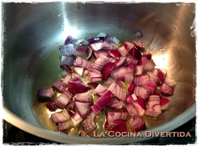 Crema de calabacín y zanahoria con salsa de soja