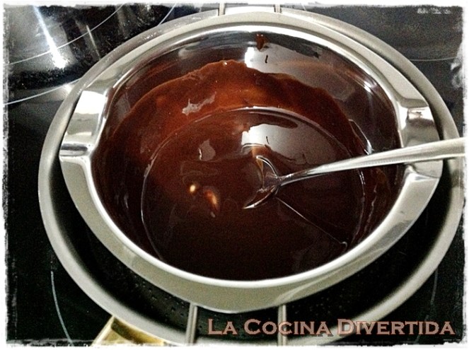 Hígado rebozado con patatas #diadeltrampantojo chocolate con manzana frita