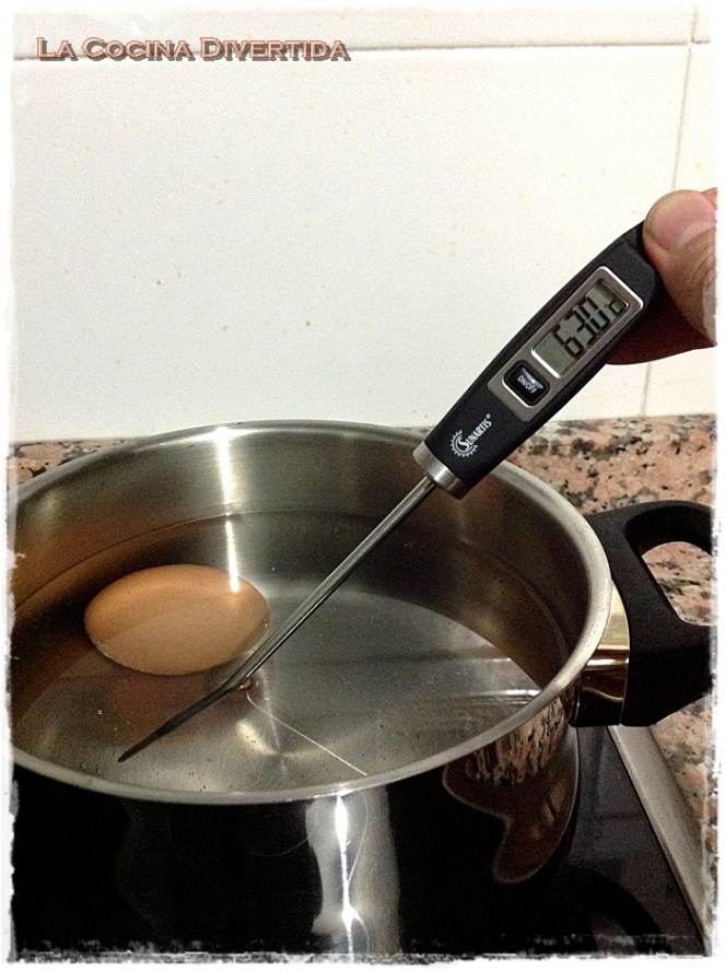 huevo a baja temperatura