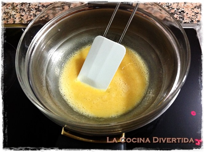 revuelto de niscalos al baño maria