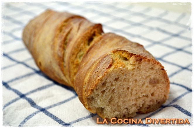 barra pan sin amasar