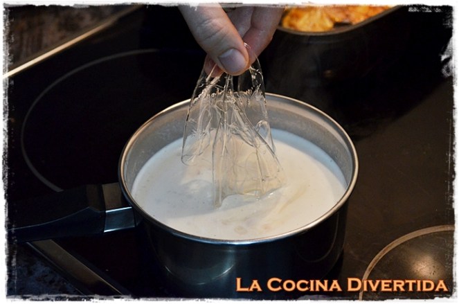 panna cotta de turron