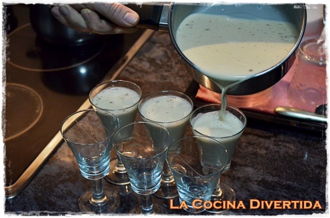 panna cotta de turron