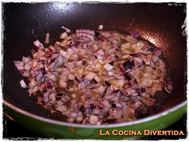 Solomillo de pavo al Strogonoff