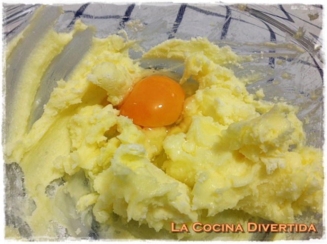 Galletas de mantequila con lacasitos