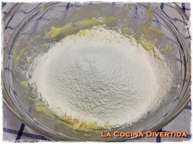 Galletas de mantequila con lacasitos