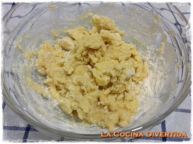 Galletas de mantequila con lacasitos