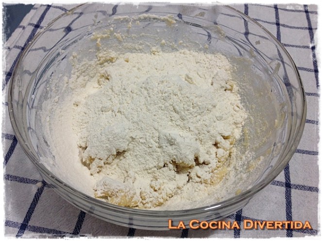 Galletas de mantequila con lacasitos