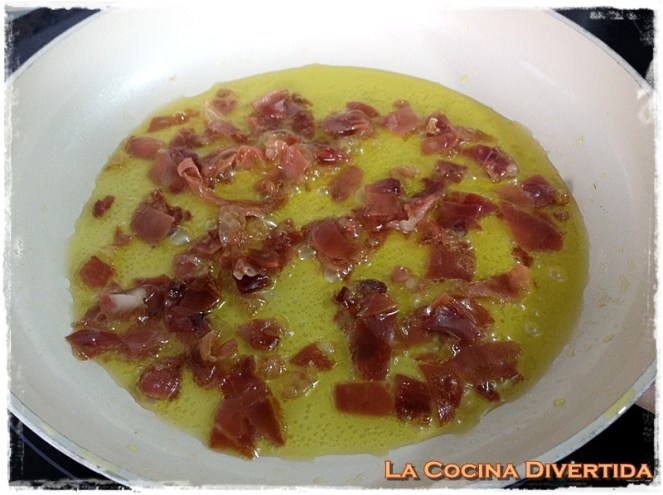Lentejas con alcachofas con jamón