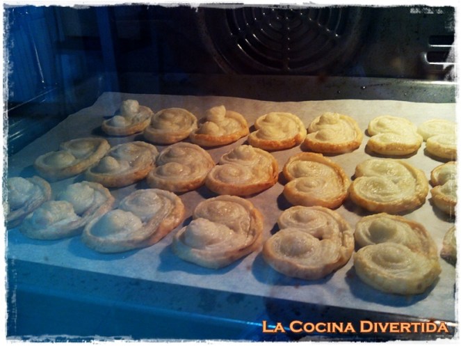 palmeritas de chocolate