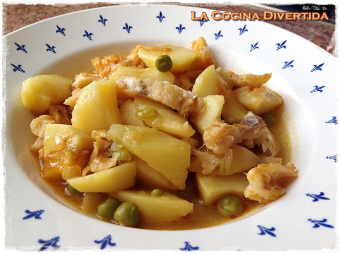 patatas con bacalao