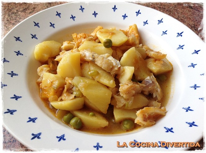 patatas con bacalao