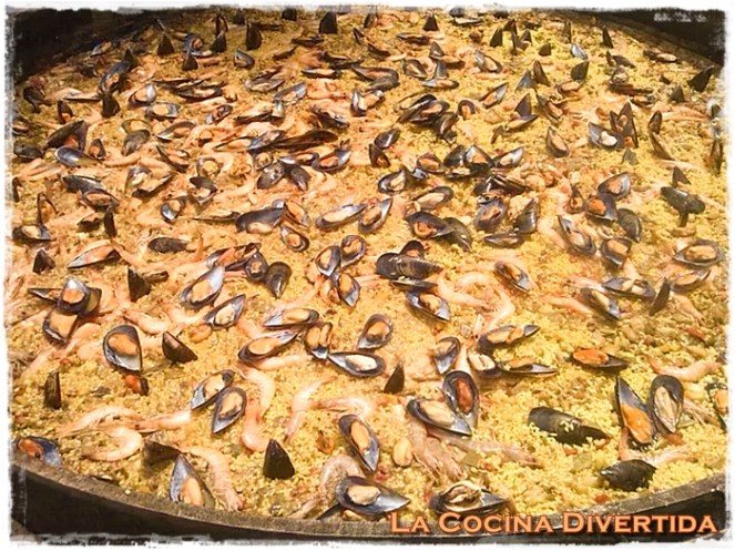 paellada popular, paella mixta