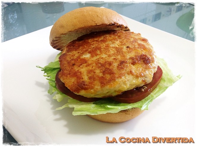 hamburguesa de pavo con queso