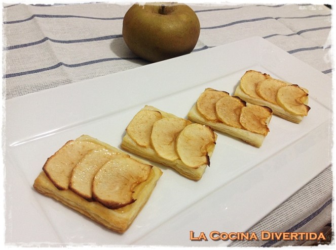 pastelitos de tarta de manzana