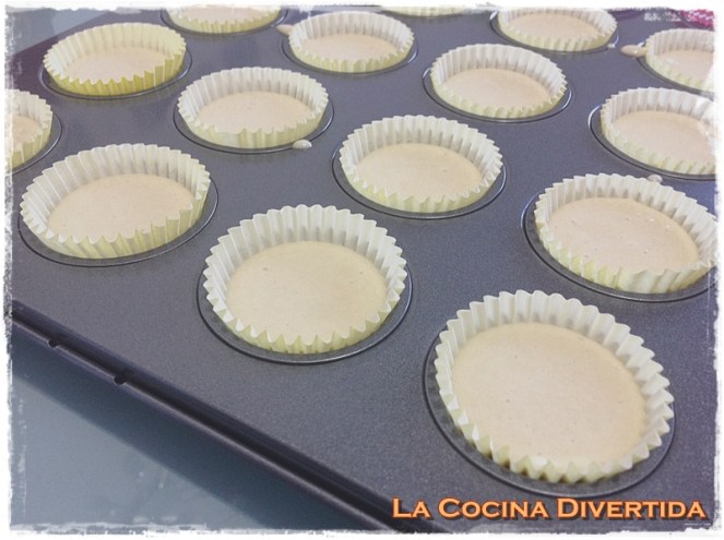 Mini magdalenas de mosto