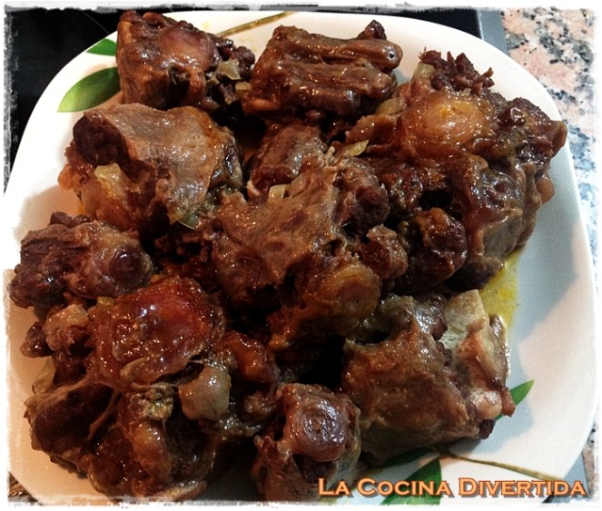 rabo de toro al chocolate