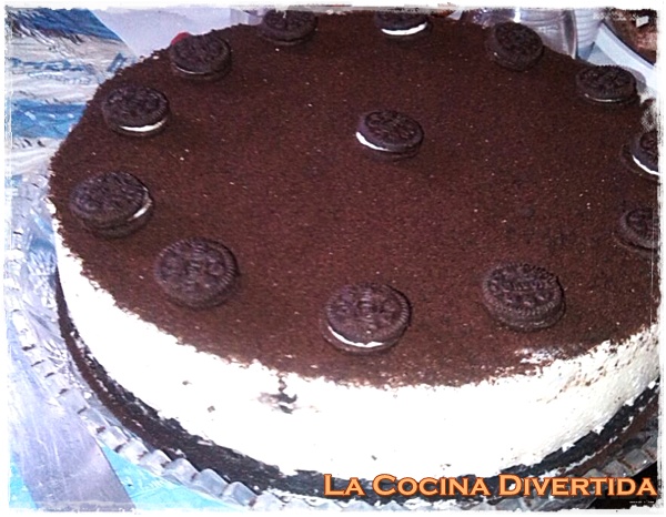 tarta queso oreo