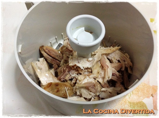 croquetas de pollo asado