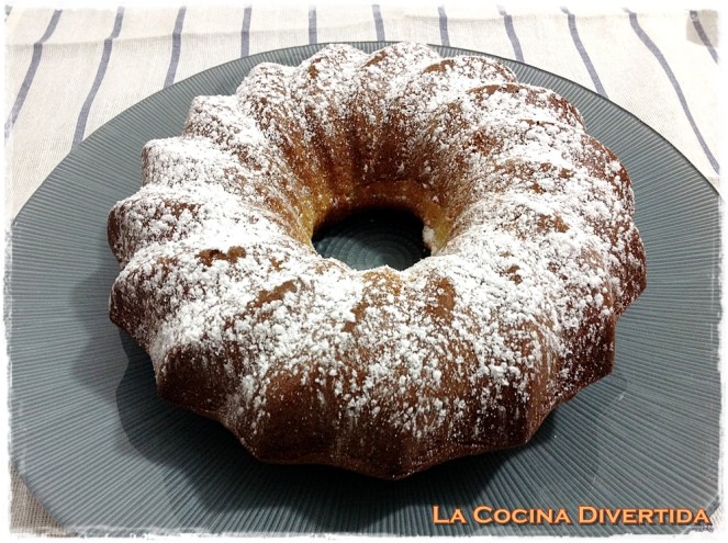 bizcocho bundt cake nata montada
