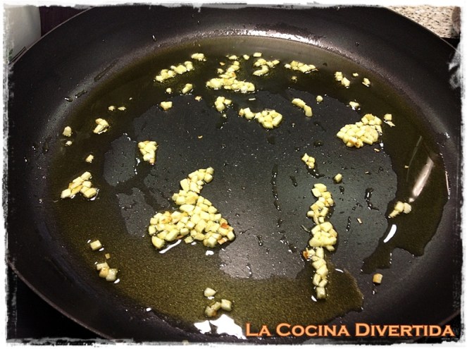 risotto con setas de cardo