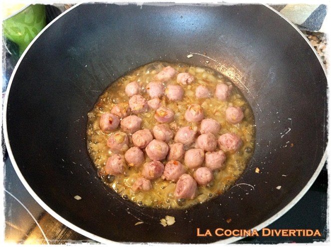 macarrones con salchichas al gratin paso a paso