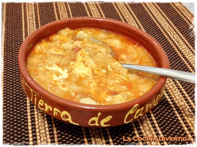 sopas de ajo castellanas