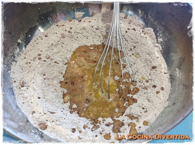 muffins de chocolate y naranja