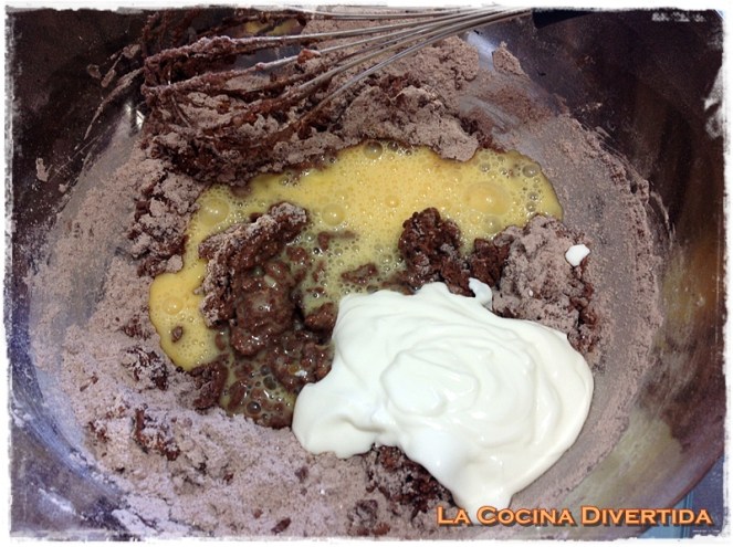 muffins de chocolate y naranja