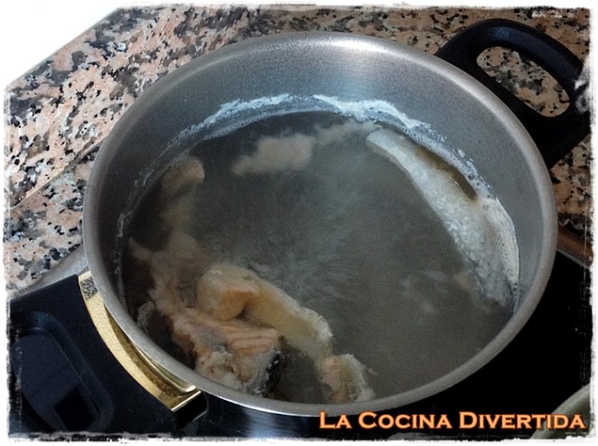 arroz con salmon y trigueros