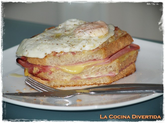 Sandwich croque-madame