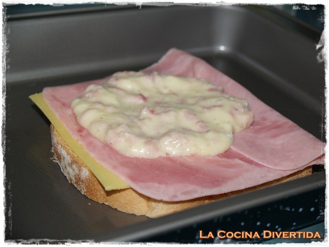 Sandwich croque-madame
