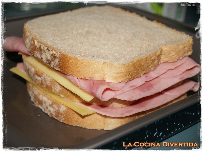 Sandwich croque-madame