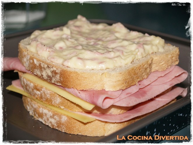 Sandwich croque-madame