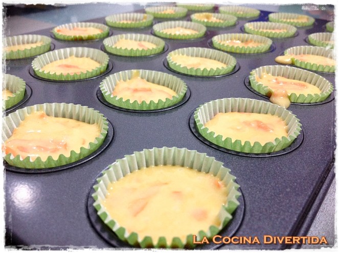 mini magdalenas de zanahoria